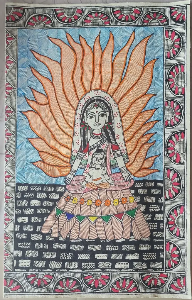 Maa Shakti with Bal Yogi – Cosmic Nurturer