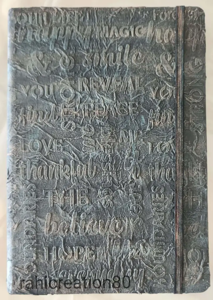 Textured Mixed Media Journal – Empower Words