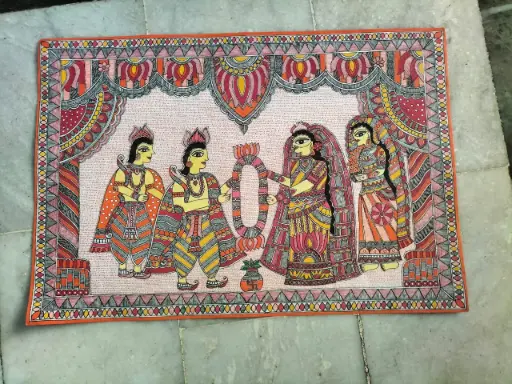 Depicting the Swayamvara of Sita