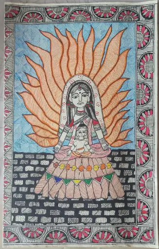 Maa Shakti with Bal Yogi – Cosmic Nurturer