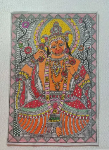 Hanuman in Devotion – Strength Embellished in Devotion
