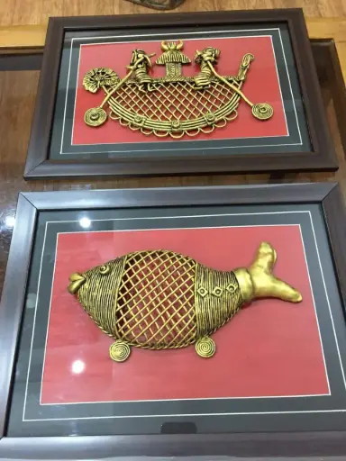 Echoes of Tradition – Dhokra Wall Art Series