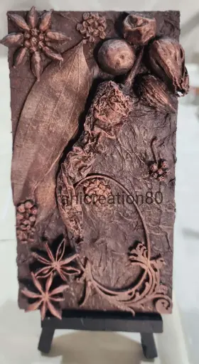 Textured Botanical Artwork