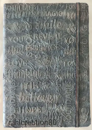 Textured Mixed Media Journal – Empower Words
