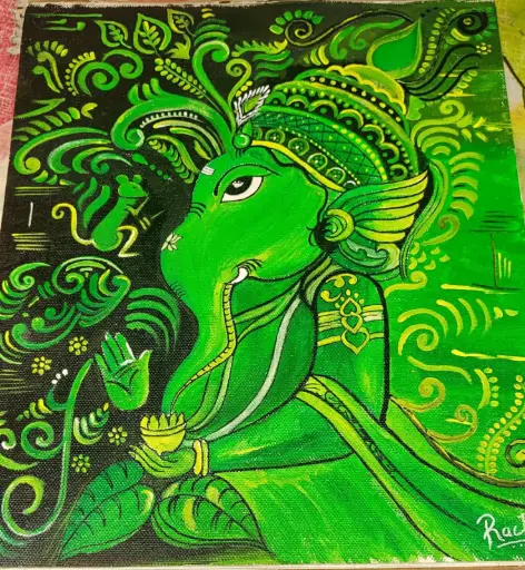 Prakriti Vinayak: The Verdant Guardian of Nature and Wisdom