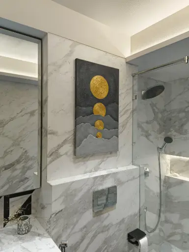 Celestial Descent – A Modern Minimalist Statement