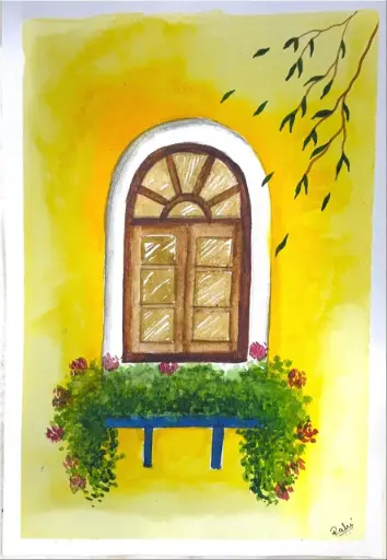 Sunlit Window Bloom