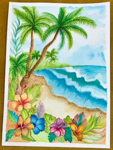 Tropical Shoreline Bliss